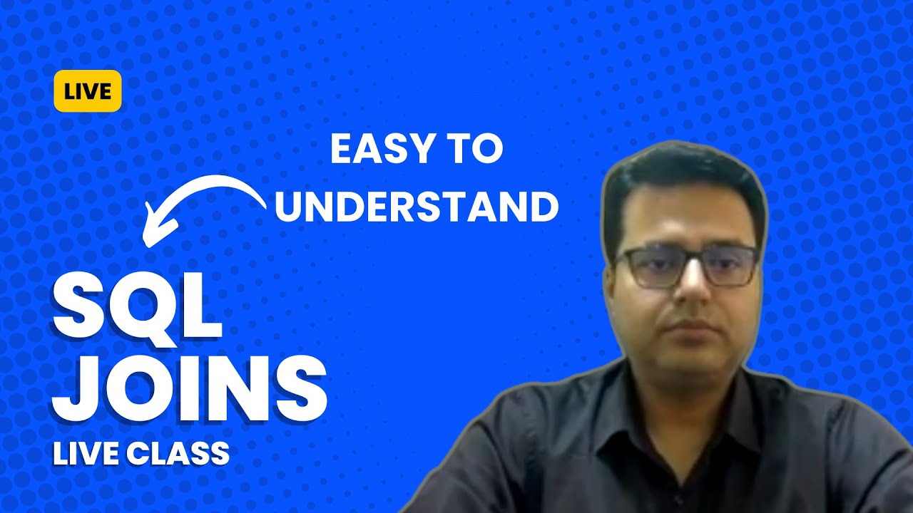 SQL Joins Explained in Live Online Class | Left, Right, Inner, Outer ...