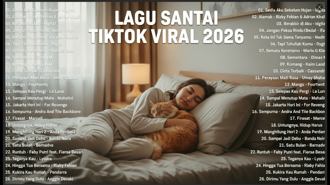 Lagu Santai Viral Tiktok 2026 — Lagu Pop Indonesia Terbaru 2026 Pop Hits Indonesia 2026 #musikviral