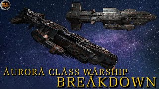 Lantean Aurora Class Warship Breakdown Stargate