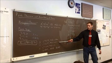 8.2 Pythagorean Theorem and Acute/Obtuse Triangles Part II