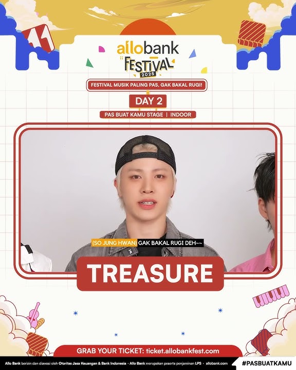 HELLO FROM TREASURE! 🤩 #allobankfestival2025 #allobankfestival #pasbuatkamu #pasbuatkamu #allobank