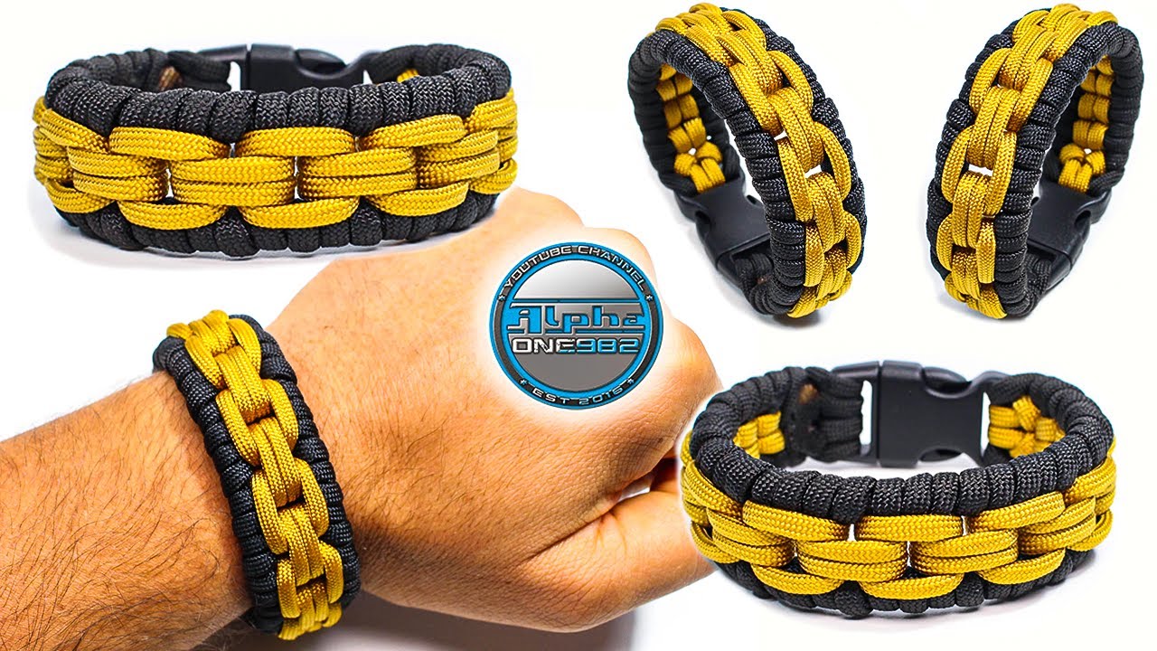 Amazon.com: Engineered Black Paracord Bracelet : Handmade Products