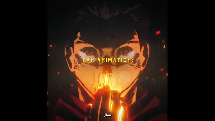 Fan Animation 🤯☠️ || Jujutsu kaisen #sukuna