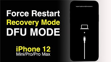 iPhone 12 Pro/Pro Max/Mini - How to Force Restart (Hard Reset) Enter/Exit Recovery and DFU Mode