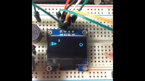 Asteroid game for Arduino
