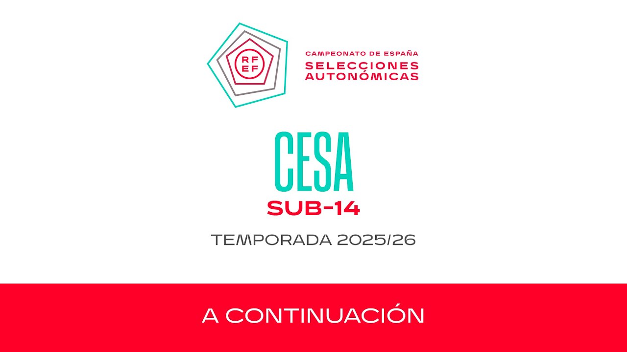 20 Selección Comunidad Valenciana - Selección Madrid I CESA Masculinas SUB 14  01/11/2025 I 🔴RFEF