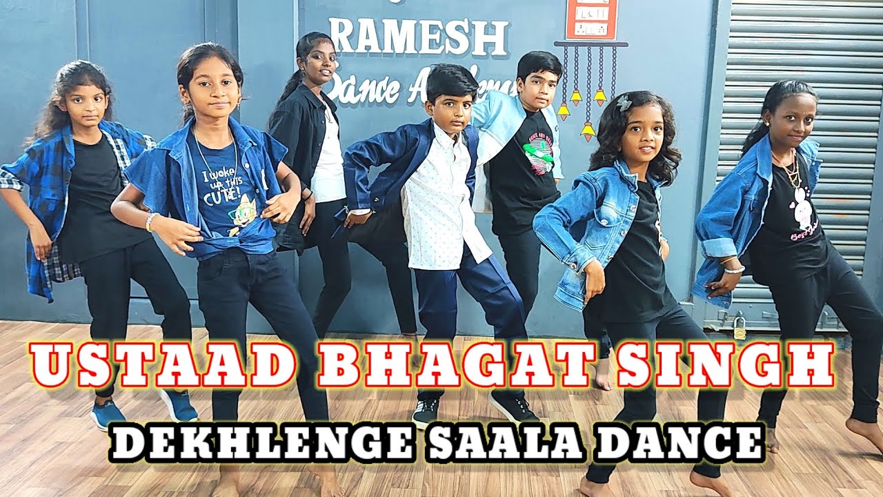 Dekhlenge Saala Dance Cover | Ustaad Bhagat Singh | Pawan Kalyan | Harish Shankar | Devi Sri Prasad 