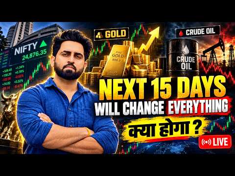 Live Analysis of Nifty, Crypto, and Gold Markets