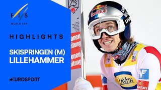 Skispringen Lillehammer 2025 Männer Highlights Deutsch Samstag