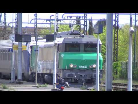 CC (40)6559 FRET en gare d'Aix les Bains (26-04-2015) SNCF