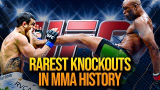 Top 10 Rarest Knockouts in MMA History!