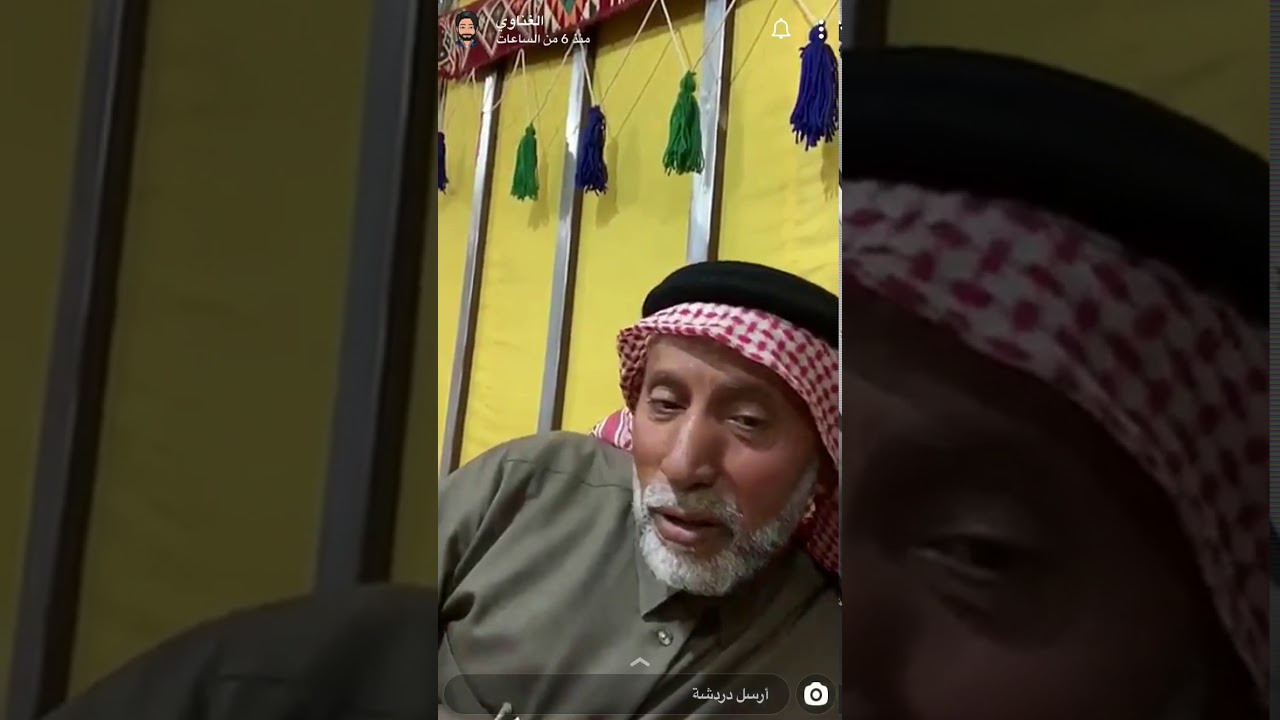 شايب بدوي معصب ... ماتت ناقته 💔😭
