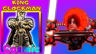KING CLOCKMAN ЭТО КОСМИК САМЫЙ ЛУЧШИЙ   ВТОРОЙ АПДЕЙТ ПОДРЯД В SKIBIDI TOWER DEFENSE РОБЛОКС ROBLOX