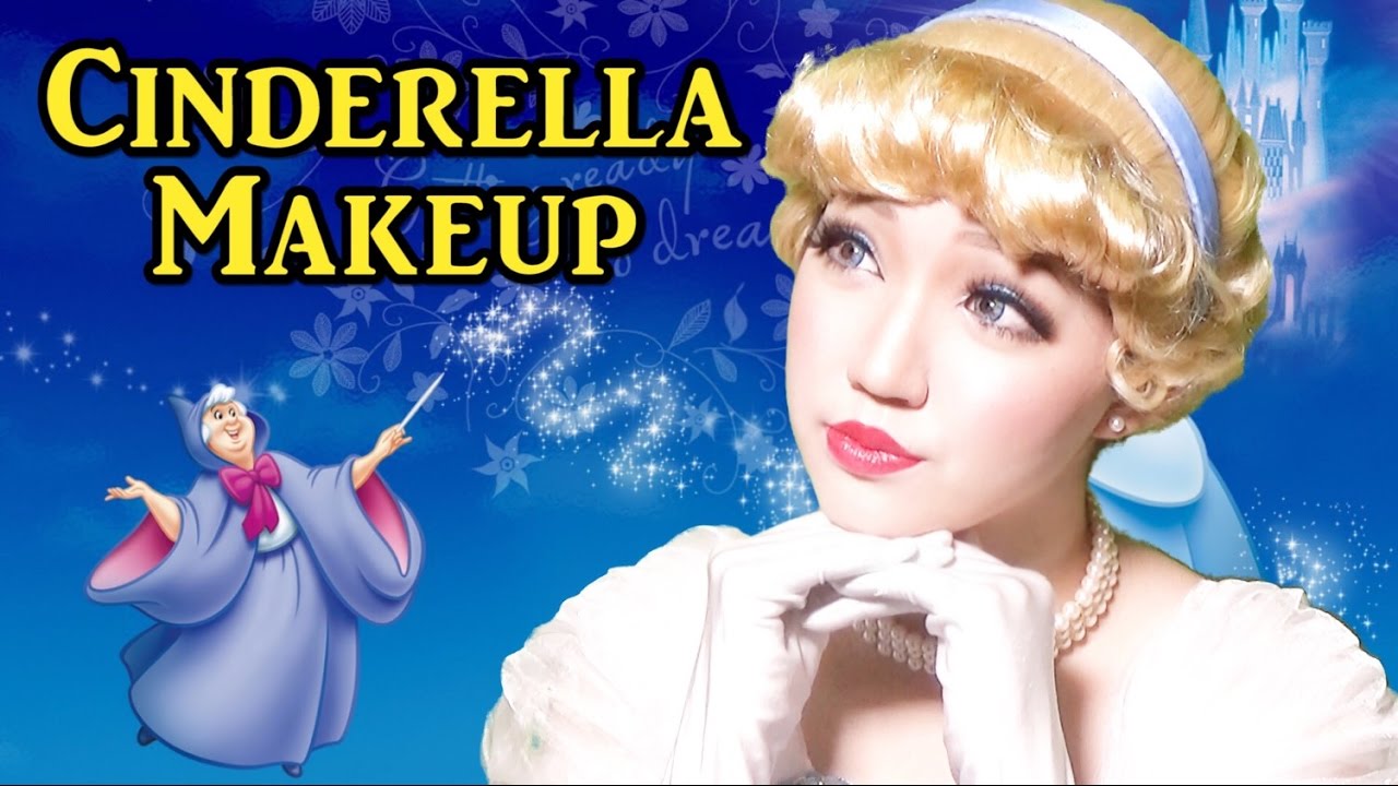ディズニープリンセスシンデレラメイク Disney Princess Cinderella Makeup Youtube