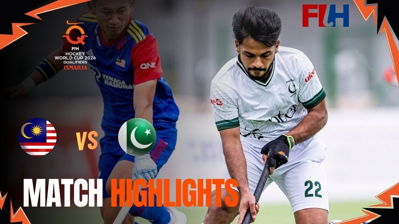 Pakistan vs Malaysia Hockey Match Highlights | FIH Hockey World Cup 2026 Qualifiers | Road to WC26