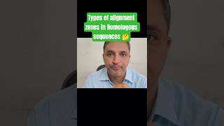 👉 Homologous Sequences & Alignment Zones Explained in 60 Seconds | Bioinformatics Shorts