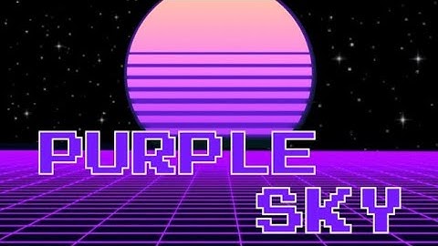 Purple Sky - 80s Synthwave - Gummi Phase