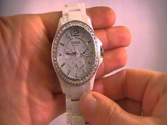 Fossil Ladies Watch CE1010 - YouTube