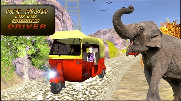 Off Road Tuk Tuk Auto Rickshaw Game for Android & Ios Gameplay | Mobile Gaming