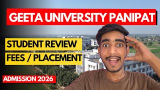 Geeta University Panipat – Ground Reality Tour & Honest Opinion | Coupon Code| Rohankvlogs
