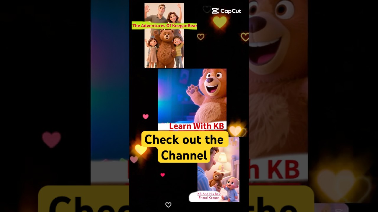 The Adventures Of KeeganBear 🧸