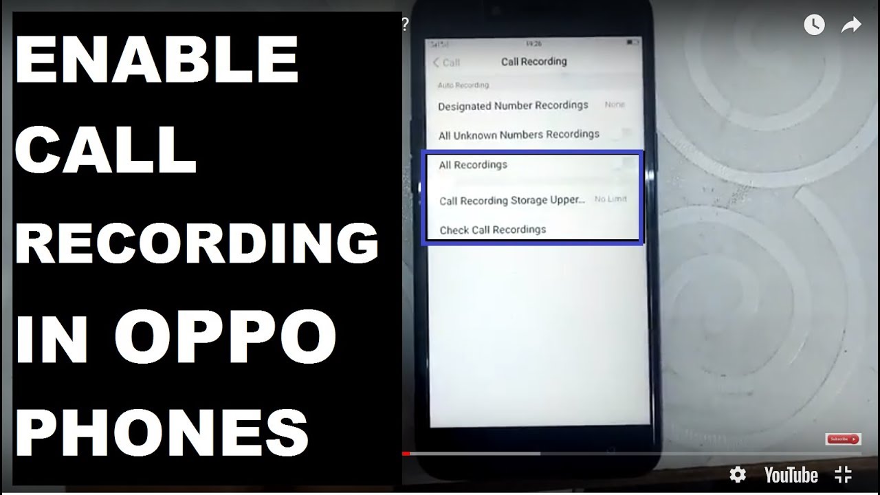 How to enable call recording in oppo phones ??? camera iphone 8 plus apk