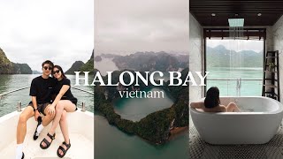 Halong Bay Overnight Luxury Cruise! Vietnam Travel Guide & Cost 🇻🇳