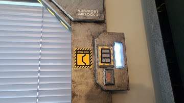 Office space station windowframe build part 14