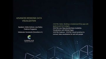 Building a modularized Shiny App with {golem} and htmlwidgets (Cédric Scherer) - CorrelCon 2020