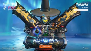 Overwatch 2 Season 3 CHASA Reaper Skin Gameplay Tier 1 Battle Pass Skin