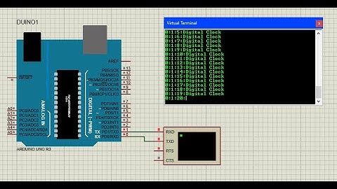 Arduino Timer & Counter on Proteus 8