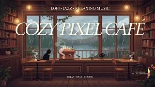 🌧️ Cozy Pixel Café | Smooth Lofi Jazz with Gentle Rain Ambience screenshot 4