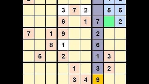 How to Solve Los Angeles Times Sudoku Expert November 2, 2021