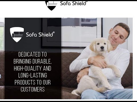 Sofa Shield Original Patent Pending Reversible Review- Slip Cover Throw for Pets