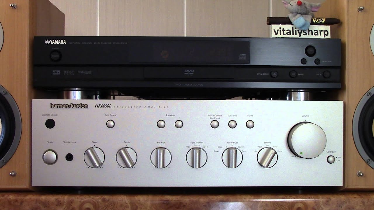 Harman/Kardon HK6650r (542) - YouTube