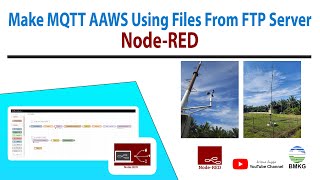 Make MQTT AAWS Using Files From FTP Server - Node RED