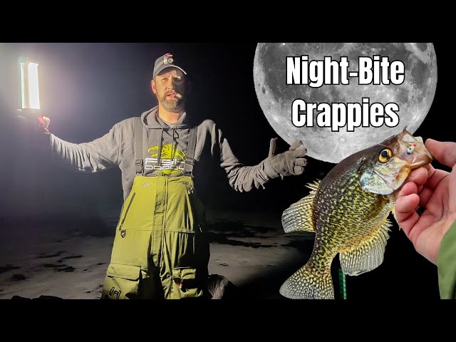 Nighttime Crappies. Just a Walk In The Dark 