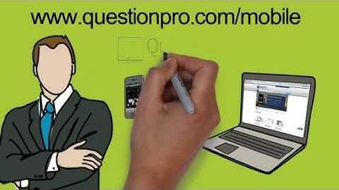 The QuestionPro Data Visualization App - Doodle Animation