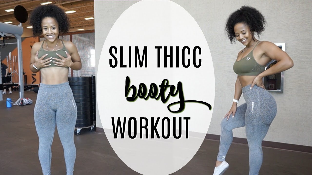 SLIM THICC BOOTY WORKOUT Glute Activation & Full Workout