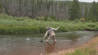 Fishing the East Fork Blacks Fork River, Utah