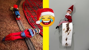 2025 Hilarious ELF ON THE SHELF Ideas That Went WAY Too Far 😂 (Part 1) | Adriana Minadi