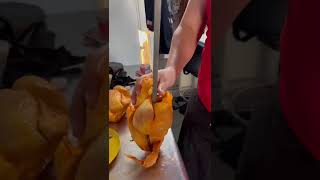 Cómo envarillar el pollo rostizado