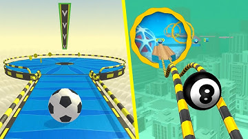 ⚽💥🎱Portal Run Going Balls Vs Action Balls Gameplay #25