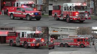 **FULL HOUSE & NEW ENGINE!** JCFD Engine 1, Engine 5, Ladder 2 & Battalion 1 Respond to an alarm.
