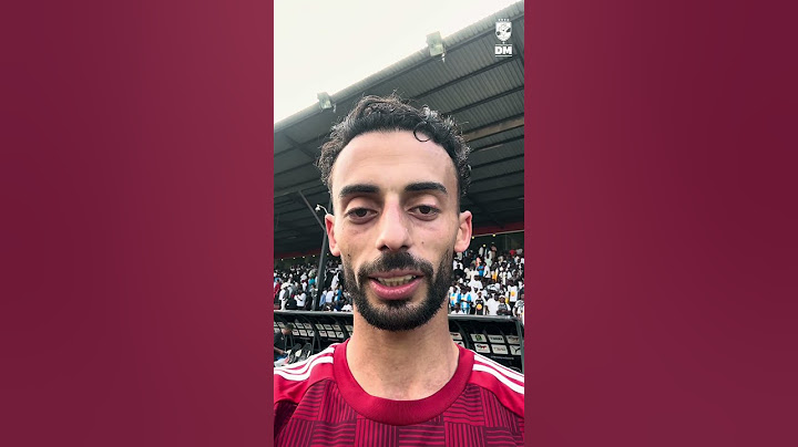 A special message from Abdelkader after the draw in Lubumbashi 🦅