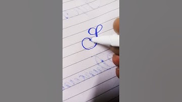 cut marker 605 calligraphy "S" #stylish #shorts #writingtips #cursive #cutmarker605