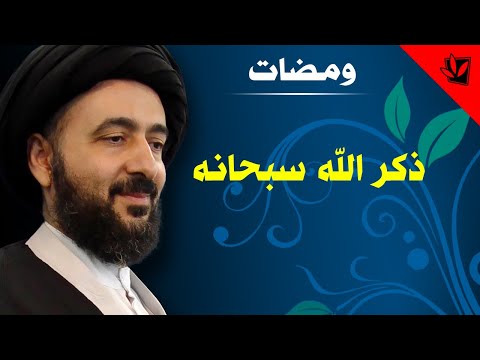 ومضات ذكر الله سبحانه آية الله الفقيه السيد محمد رضا الشيرازي رحمه الله
