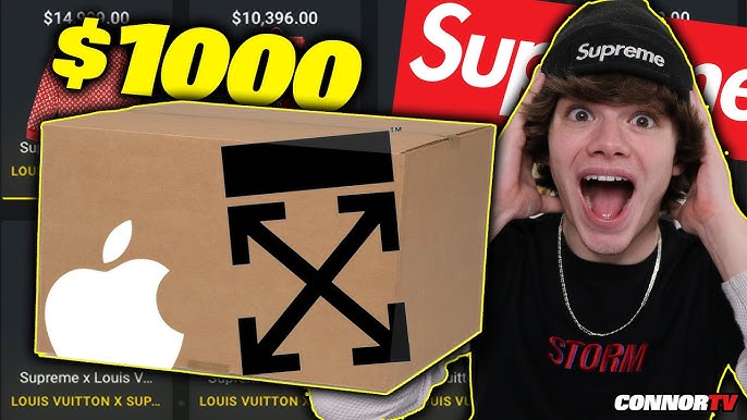 $9000 Online Hypebeast Mystery Box WINS! - Gucci Louis Vuitton