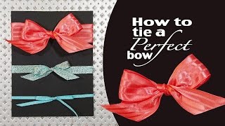 Stamping Jill - How To Tie A Perfect Bow