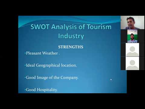 BTTM 5th Sem | SWOT Analysis Of Tourism Industry
